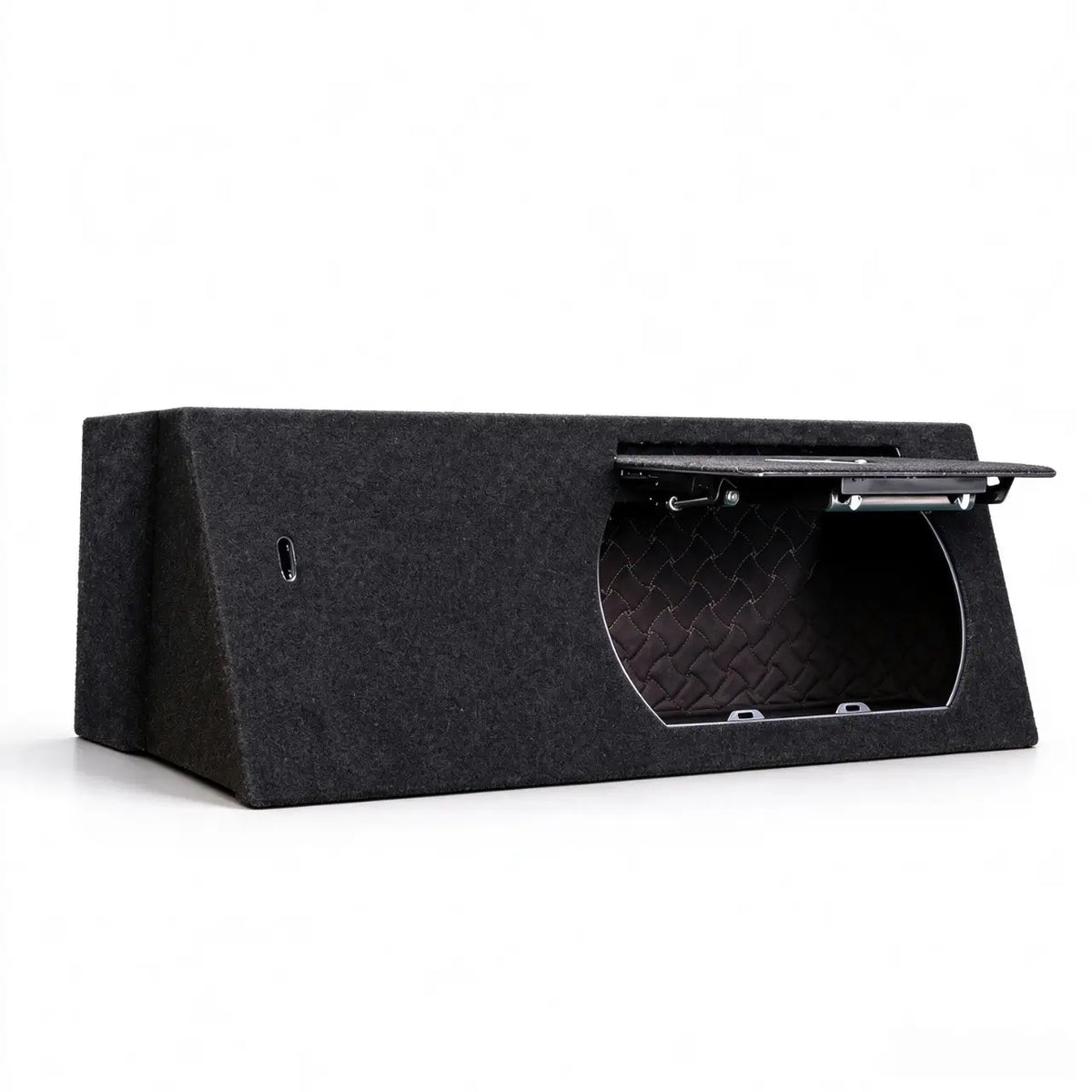 IOCLK vehicle hidden safe box for secure car storage and concealed trunk organization